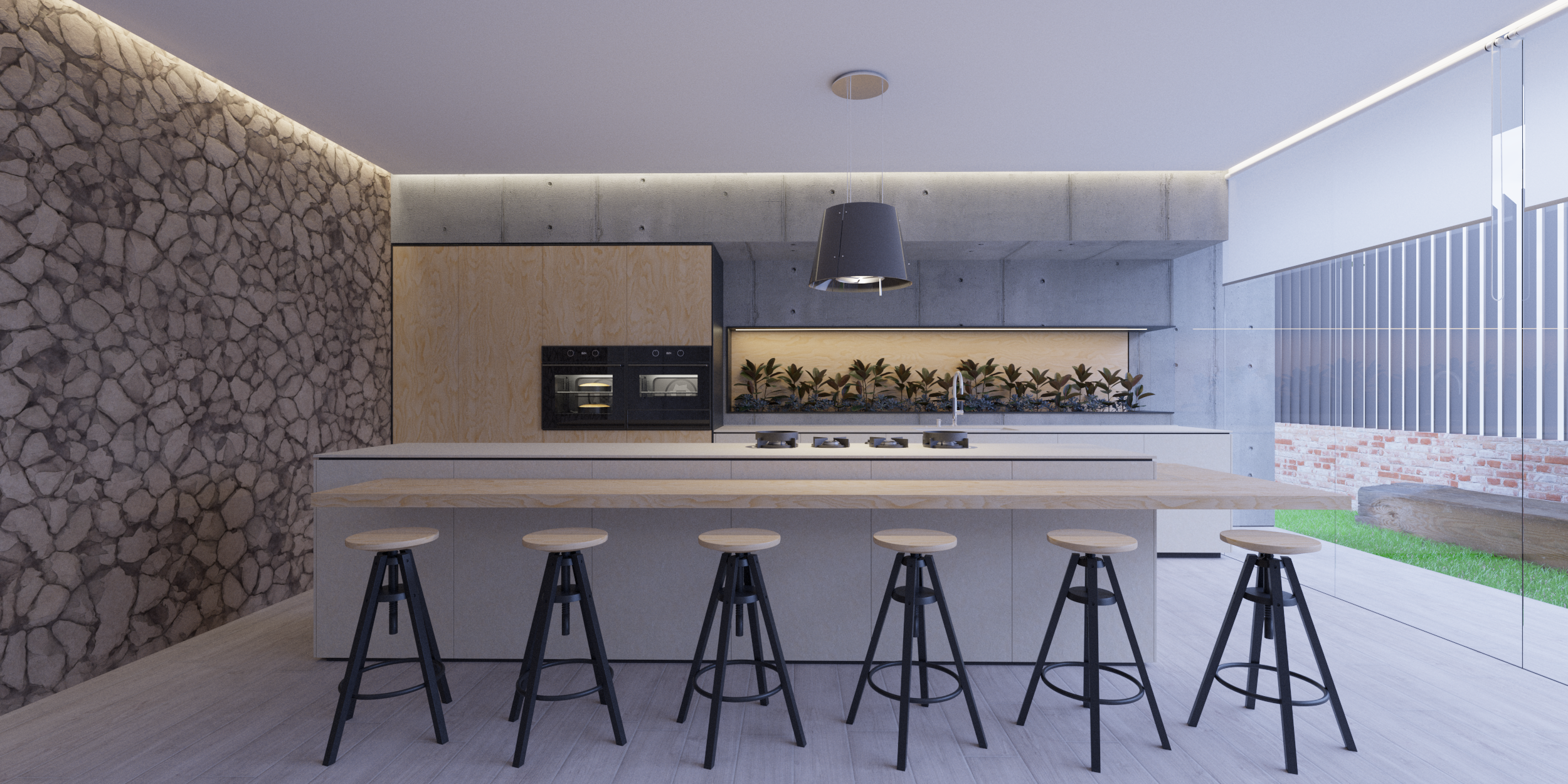 DURÁN · Cocina · vista frontal