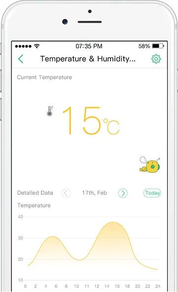 Sensor de Temperatura y Humedad · imagen o esquema 3 del proveedor